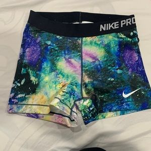 Nike Pro dri-fit spandex shorts